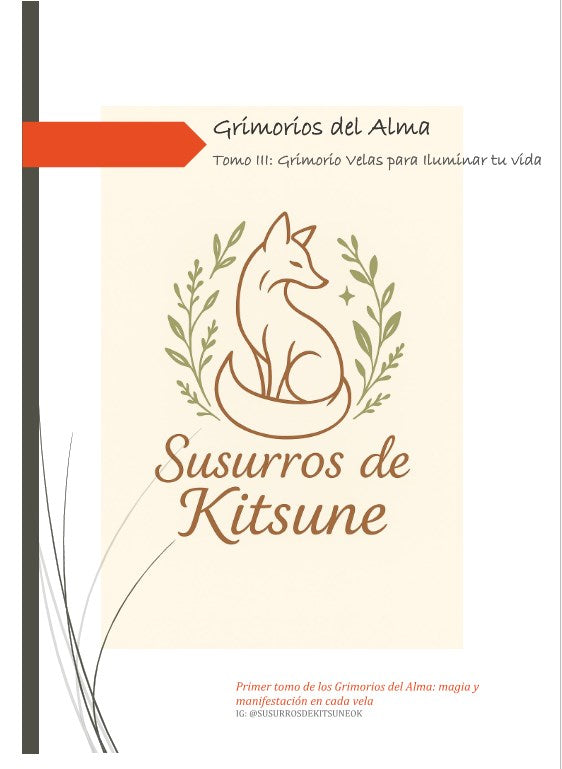 Grimorios del Alma - Tomo III - Grimorio Velas Para Iluminar Tu Vida