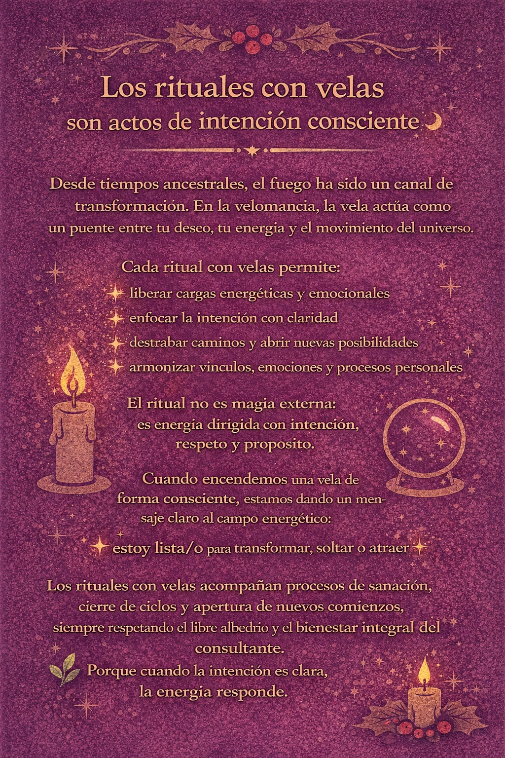 🕯️ Rituales velomancia 🕯️